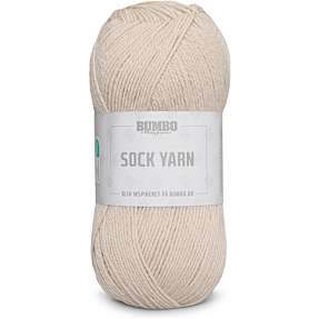Bumbo strømpegarn fv. 2059 blomme