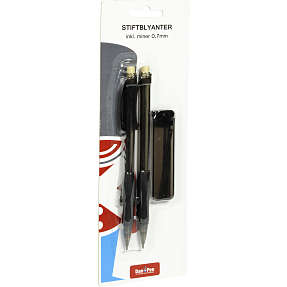 Danpen stiftblyanter 2-pak med stifter 0,7 mm