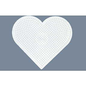 Hama stiftplade - hjerte