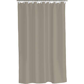 Salling badeforhæng - beige strib
