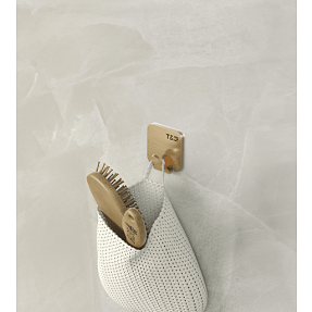 T&B knagerække - støvet guld