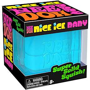 Needoh Teenie Nice Ice Baby squish-legetøj - flere varianter - assorteret