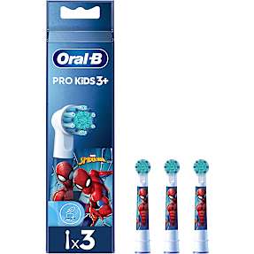 Oral-B Pro Kids 3+ tandbørstehoveder - Spiderman