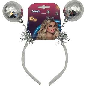 Hårbøje med diskokugler - flere varianter - assorteret