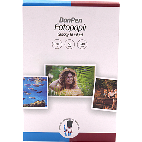 Fotopapir 10x15 240g - 50 stk.