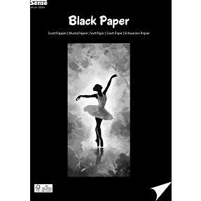 Sense A4 pair 30 ark - sort