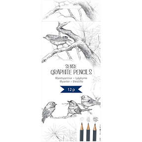 Skitseblyanter 12 hårdheder