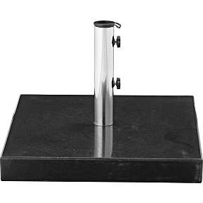 Rio Grande parasolfod sort granit - 60 kg