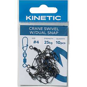 Kinetic Barrel Swivel med Scandic Snap