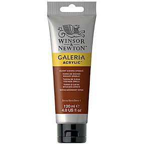 Galeria akrylmaling 120 ml - Burnt Sienna Opaque