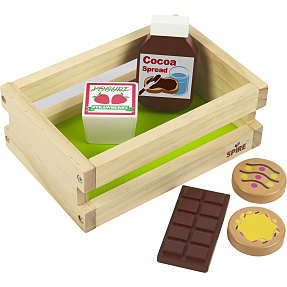 Spire træleg - Kasse med søde sager