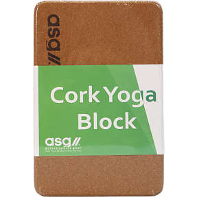 ASG yogablok - kork