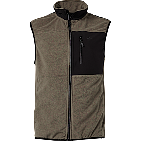 Nordic Nature herre fleece vest str. S - grøn