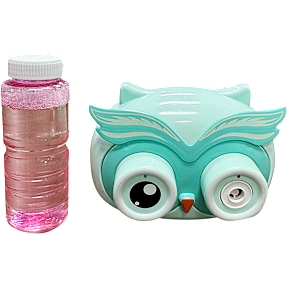 SpinOut sæbeboblepistol - uglekamera