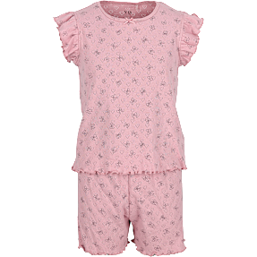 VRS børne pyjamas str. 98/104 - rosa