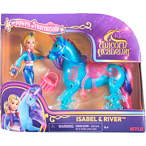 Unicorn Academy dukke og enhjørning V2 - Isabel & River