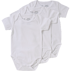 VRS baby body str. 74 - hvid