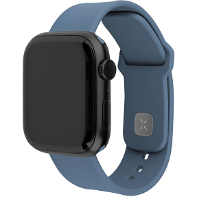 Fixed Silicone rem til Apple Watch - blå