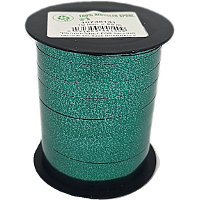 Gavebånd 10mm x 25 m - metallic grøn