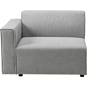 GRO endemodul med armlæn - lysegrå