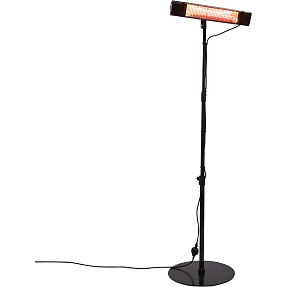 HEAT1 stativ med fast fod - sort