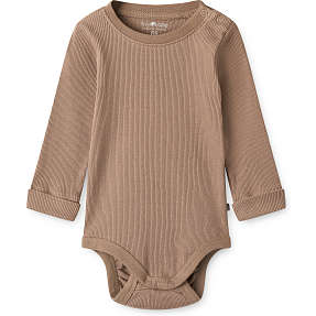 Tiny One baby body str. 68 - brun