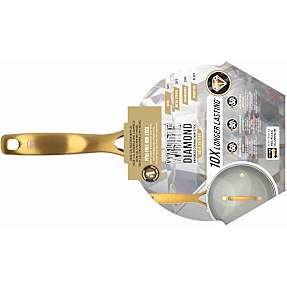 White Diamond kasserolle m. låg - 1,57 liter