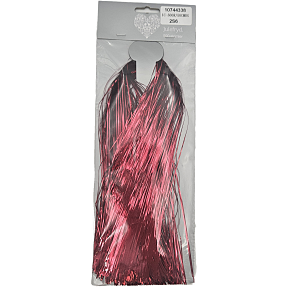 Lametta strimler 50 cm 500-pak - rød