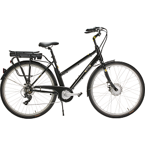 SCO E-City dame elcykel 7 gear 28" 10,4AH 2025 - sort