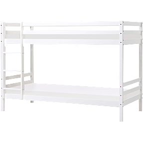 Spiloppe køjeseng 90x200 cm - hvid