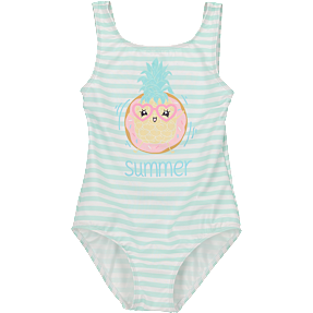 VRS børne badedragt str. 98/104 - blå