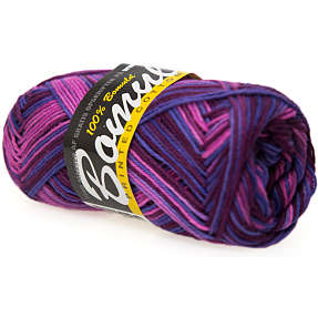 BUMBO Bomuldsgarn print - Lilla regn 1516