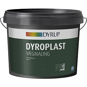 Dyrup dyroplast vægmaling glans 7 - 9 liter