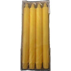 Påske kronelys 8-pak - gul