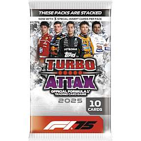 Topps Formula 1 turbo attax 2025 samlekort - assorteret