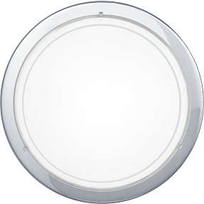 Planet 1 væg- og loftlampe - krom