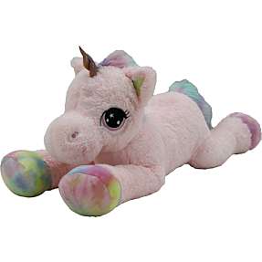Enhjørning bamse 85 cm pink