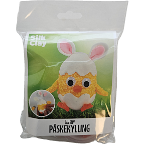 Påske DIY-sæt foam kylling - gul