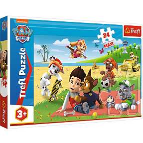 Paw Patrol puslespil - 24 brikker