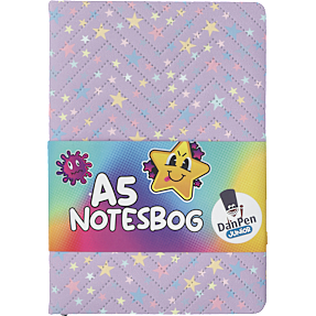 Danpen Junior notesbog A5 stjerne
