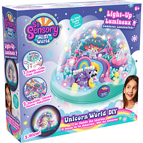 So Sensory Light-Up Unicorn World kuppel