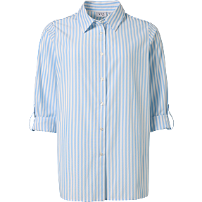 VRS dame skjorte str. S - blå