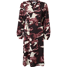 VRS dame kjole str. S - bordeaux