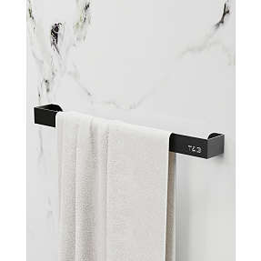 T&B håndklædeholder - sort