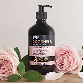 Håndsæbe m. rose og geranium