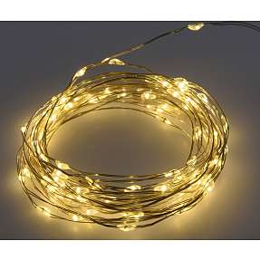 Merle solcelle wirelight 200 stk. - hvidt lys