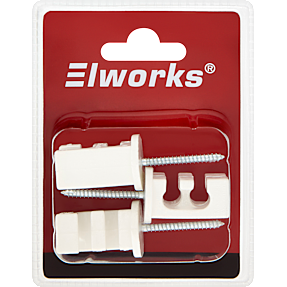 Elworks lampeophæng - hvid