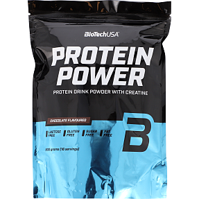 Proteinpulver m. kreatin og chokoladesmag