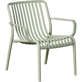 Messina loungestol - Dusty green