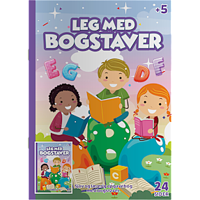 Leg med bogstaver 24 tegninger A4